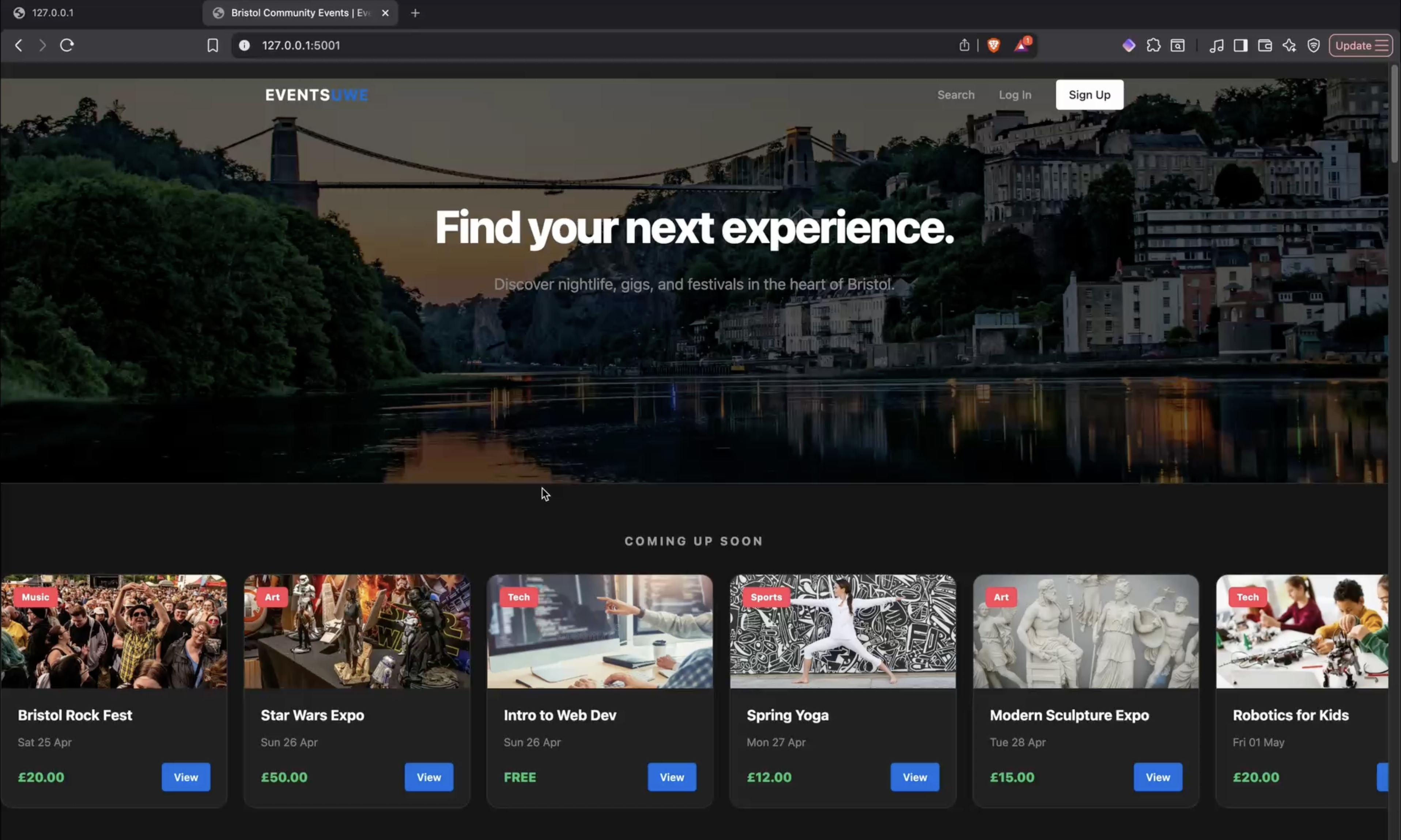 Event Booking Platform